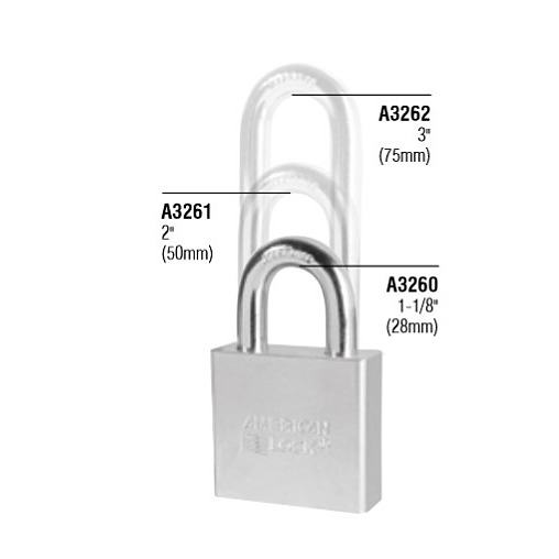 American Lock 2 Solid Body Padlock Padlocks