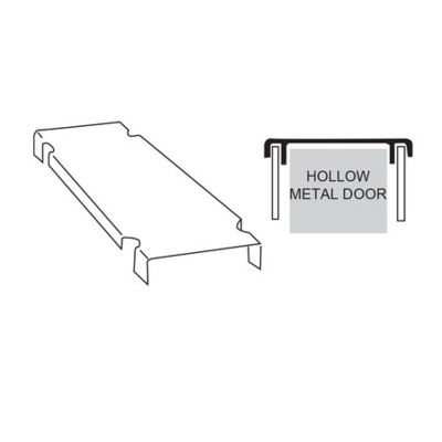 National Guard Products Optional Door Reinforcement Clips for 1-3/4IN Doors Lites and Louvers
