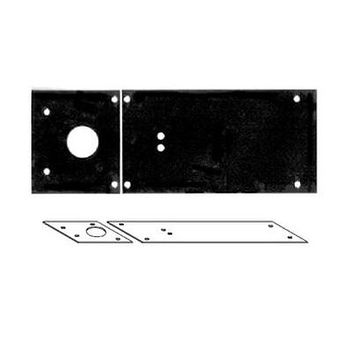Rixson Special Order 40 Series Floor Plate with Polished Nickel Finish Special Orders