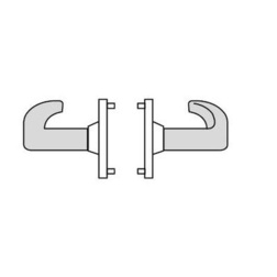 Sargent Standard Duty Double lever pull Cylindrical Levers