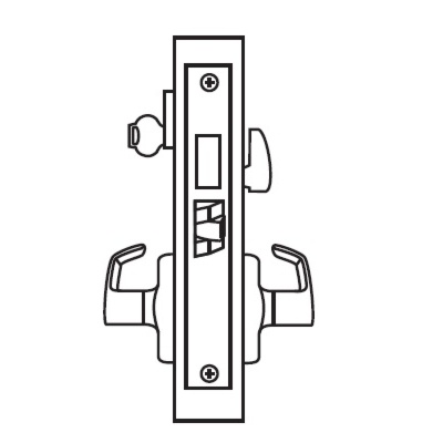 Corbin Russwin Special Order Complete Entrance Function Mortise Lock with Lever and Rose Special Orders image 3