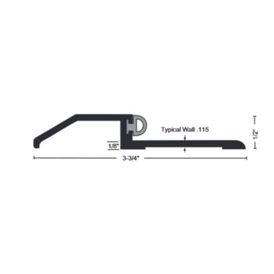 National Guard Products Special Order Rabbeted Threshold 3-3/4 x 1/2 x Size Thresholds & Weatherstripping image 2