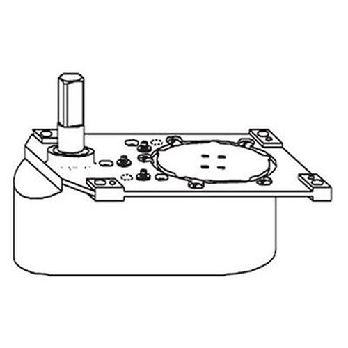 Rixson Special Order Heavy Duty Center Hung Floor Closer Body Special Orders