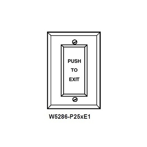 Dortronics Wide Stile Pneumatic Request to Exit Switch Access Control