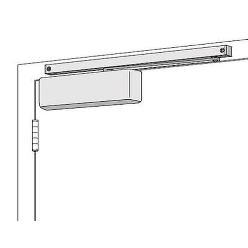 LCN Special Order Heavy Duty Track Closer with Hold Open Arm and Bumper for Interior Doors Special Orders
