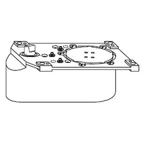 Rixson Special Order Offset Floor Closer Body for independently Hung Doors Special Orders