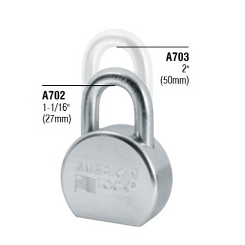 American Lock 2-1/2 Solid Body Padlock Padlocks