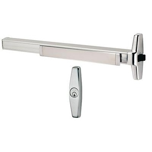 Von Duprin Special Order Narrow Stile Rim Exit Device with Night Latch Trim Special Orders