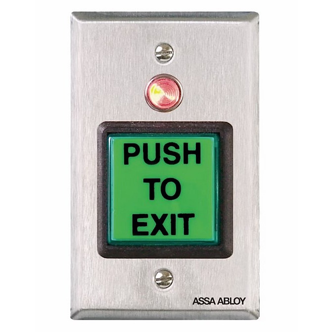 Securitron Push to Open Exit Button Access Control