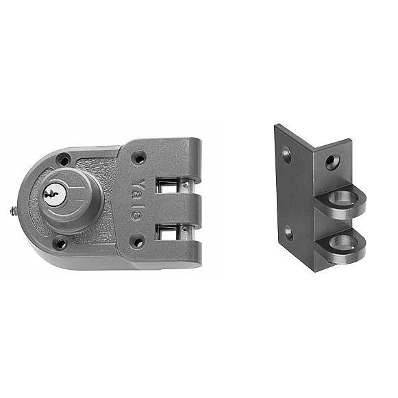Yale Auxiliary Jimmy Proof  Double Cylinder Deadlock Commercial Door Locks