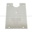 Rixson Special Order 20 Series Floor Plate with Polished Nickel Finish Special Orders image 2