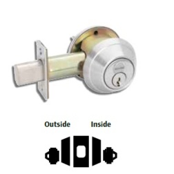Schlage Special Order Double Cylinder Deadbolt Prepped for Interchangeable Core Special Orders