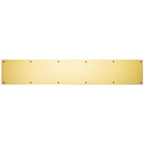 Trimco Mop Plate 6x34 in US3 Miscellaneous Door Hardware