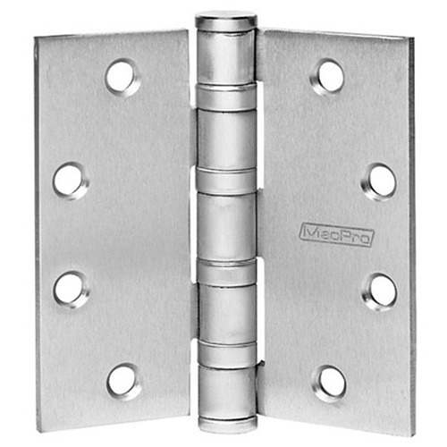 McKinney Box of 4-1/2 x 4-1/2 Standard Weight Ball Bearing Hinges Pivots, Hinges and Patch Fittings