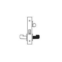 Sargent Special Order Office or Entry Function Complete Mortise Lock with MD Lever and LN Rose Special Orders