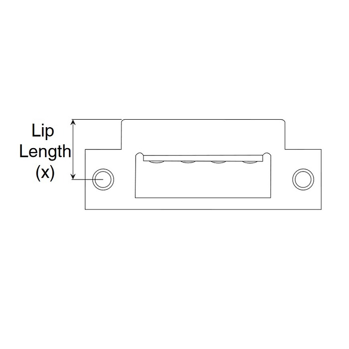 Falcon Mortise Lock Strike Commercial Door Locks