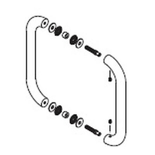 dormakaba Special Order Back to Back Solid Pull Handles Special Orders