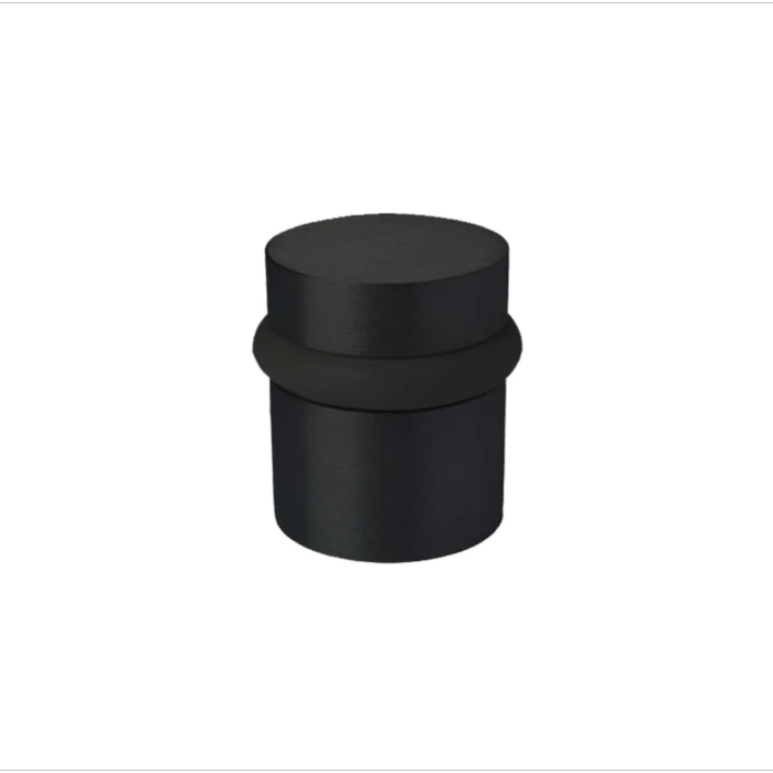 Rockwood Manufacturing 446 Heavy Duty Floor Stop with Black Bumper (Pair) Miscellaneous Door Hardware