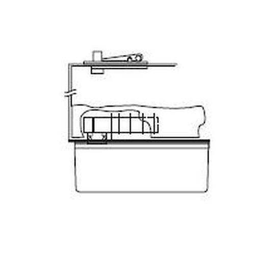 Rixson Special Order Complete Double Acting Center Hung Floor Closer Special Orders