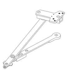 Norton Special Order Unitrol Parallel Hold Open Arm for 1600,7500 and 8000 Series Closers Special Orders