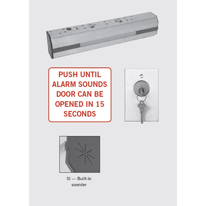 dormakaba Delayed Egress Electromagnetic Lock with Integral Sounder Special Orders