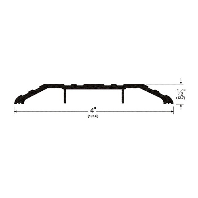 Pemko Saddle Threshold 4 x 1/2 x Size Thresholds & Weatherstripping