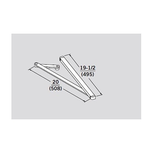 dormakaba Special Order Double Egress Track Arm for 8616T Special Orders