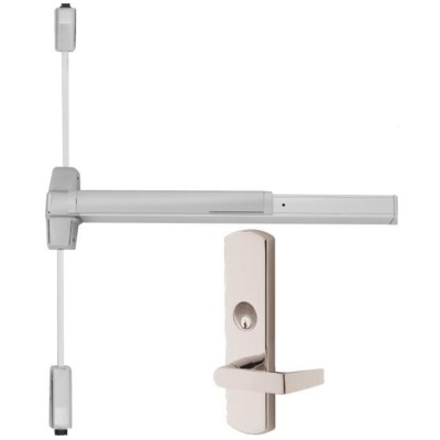 Von Duprin Special Order Surface Mounted Vertical Rod Device with Lever Trim Special Orders