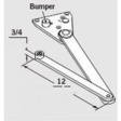 dormakaba Heavy-Duty Door Saver Parallel Arm with Integral Cushioned Opening Surface Mounted Closers image 3