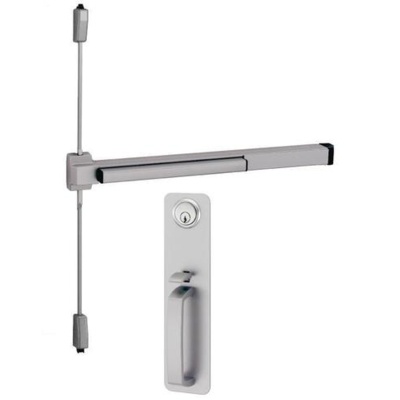 Von Duprin Surface Mounted Vertical Rod Exit Device with Thumbpiece Trim Exit Devices / Panic Bars