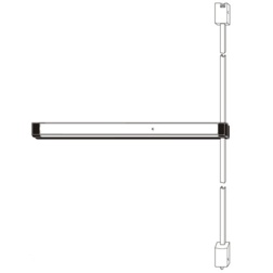 Adams Rite Special Order Narrow Stile Surface Vertical Rod Exit Device with Alarm Special Orders