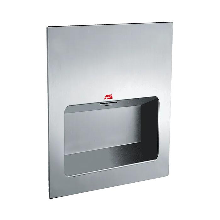 ASI TURBO-TUFF Recessed High-Speed Hand Dryer Glass Solutions