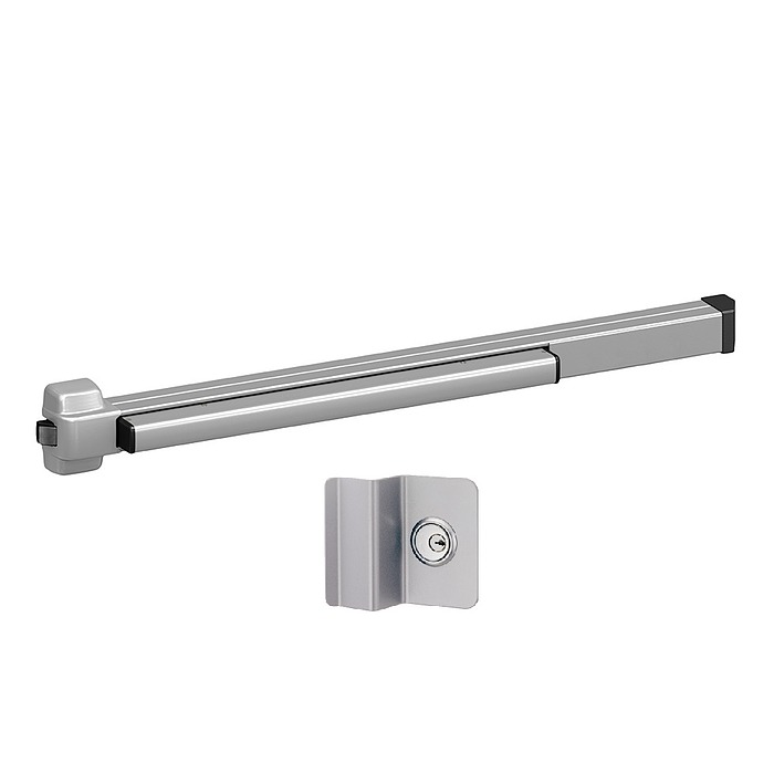Von Duprin Rim Exit Device with Night Latch Trim Exit Devices / Panic Bars