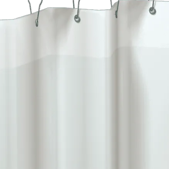 Shower Curtain - 8 Ga. White Vinyl