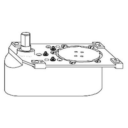 Rixson Special Order 27 Floor Closer with 1/2 Extended Spindle Special Orders