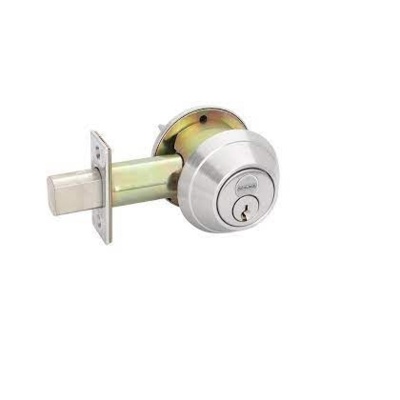 Schlage Double Cylinder Deadbolt Prepped for Interchangeable Core Commercial Door Locks image 2