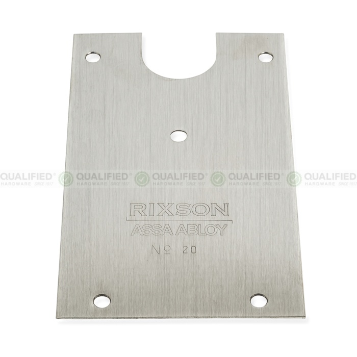 Rixson Special Order 20 Series Floor Plate with Polished Nickel Finish Special Orders image 2