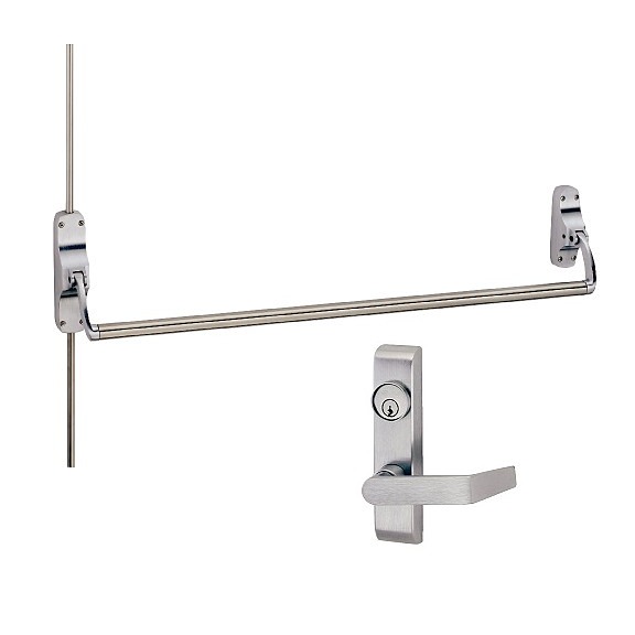 Von Duprin Special Order Surface Vertical Rod Exit Device with Lever Special Orders