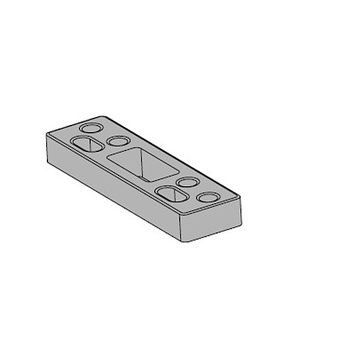 Falcon Blade Stop Spacer Surface Mounted Closers