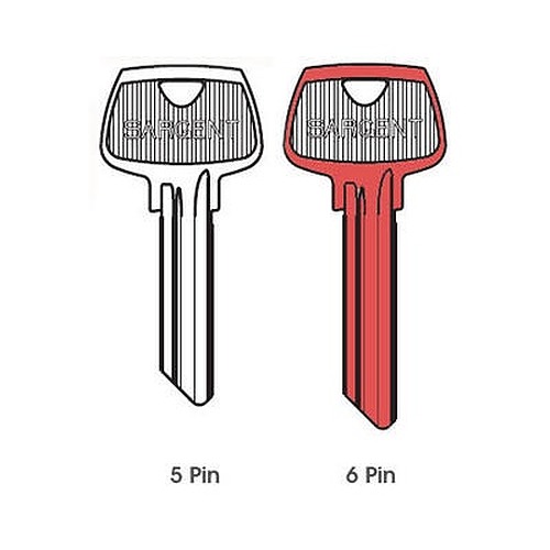 Sargent U/R Key Blank Keying Supplies