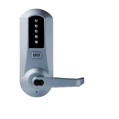 dormakaba Special Order Simplex Extra Heavy Duty Mechanical Pushbutton Lever Lock with IC Core Key Override Special Orders