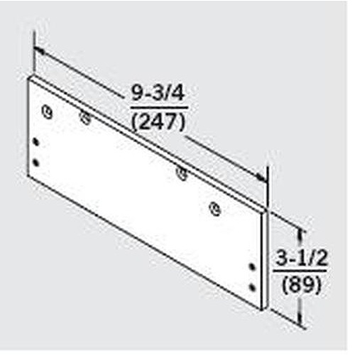 dormakaba Special Order  Drop Plate for Dorma 7200 Closers Special Orders