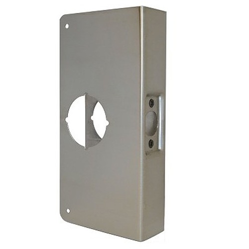 Don-Jo Classic Cylindrical Lock Wrap Around Plate for 1-3/4 Thick Door Commercial Door Locks