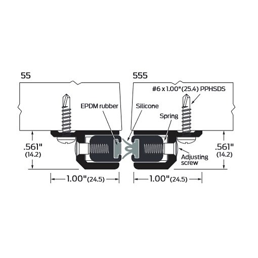 Zero International Special Order Mechanically Fastened Astragal Special Orders