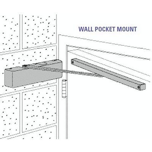 LCN Special Order Wall Pocket Mount Door Closer Special Orders