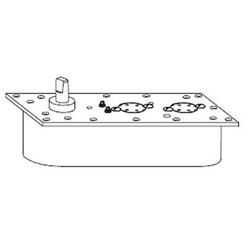 Rixson Special Order Double Acting Center Hung Floor Closer Body with PH Option and Hold Open Special Orders