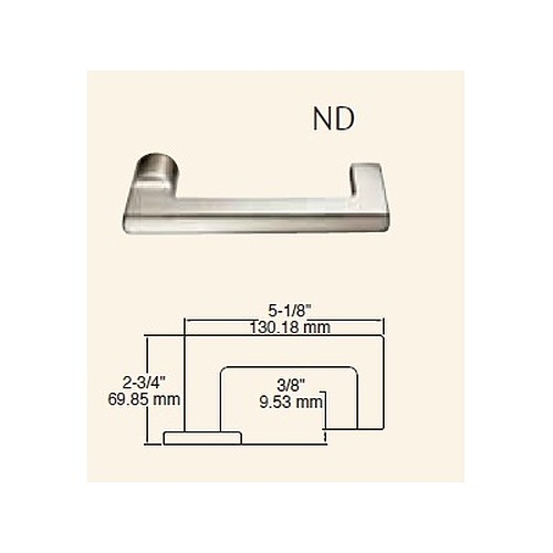 Sargent Special Order Office or Entry Function Complete Mortise Lock with ND Lever and LN Rose Special Orders