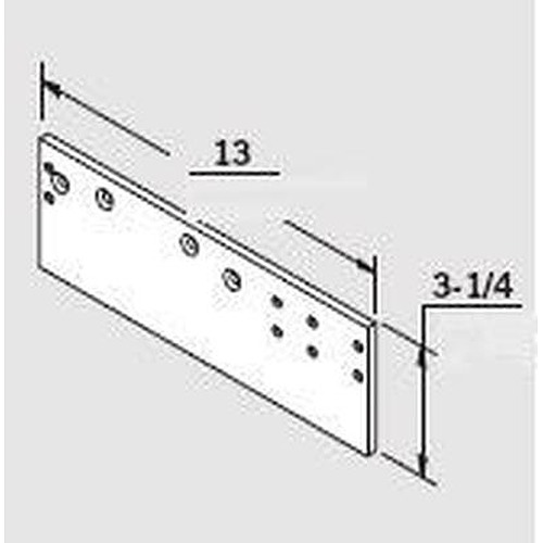 dormakaba Backplate - Top Jamb Mount Surface Mounted Closers