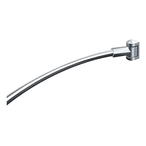 Shower Curtain Rod - Curved w/ Mounting Brackets - 1