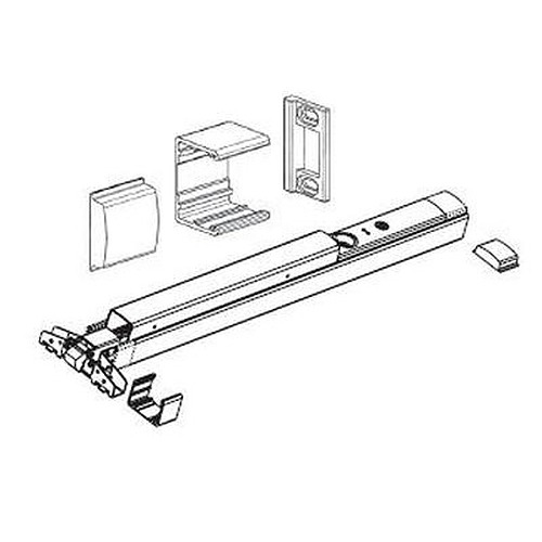 Detex Narrow Stile Door Kit for V40 Exit Device Exit Devices / Panic Bars